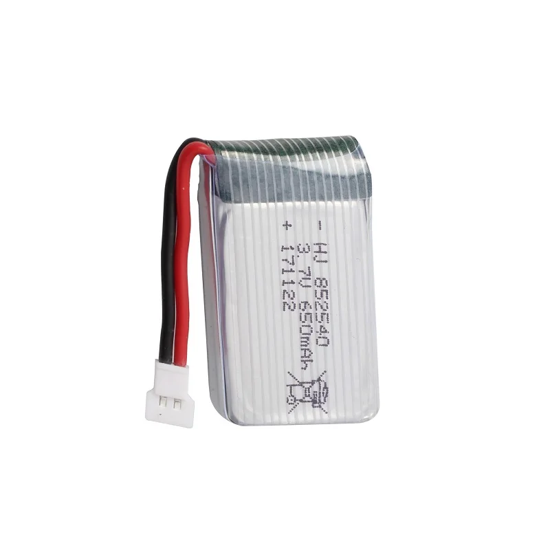 Высокая скорость 3 7 V 650mAH 25c для FY550 HJ818 HJ819 HD1315 K891 Квадрокоптер Lipo батарея 852540 JST