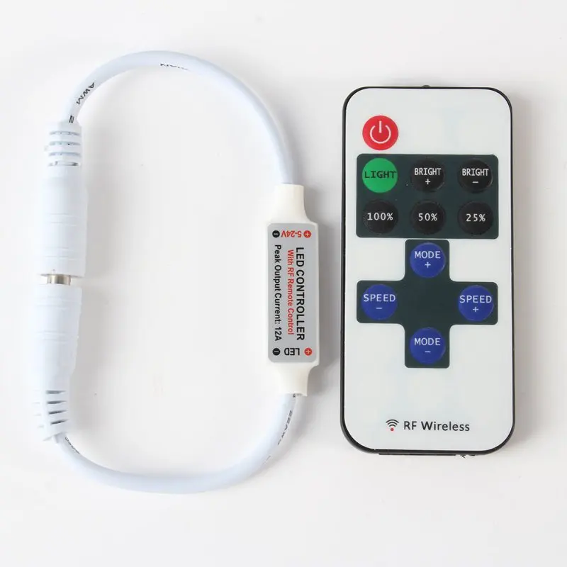 Mini RF Wireless font b Remote b font Led Dimmer font b Controller b font For