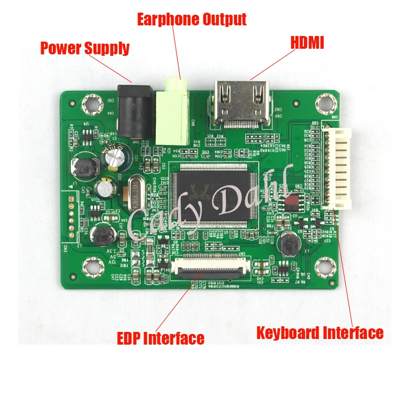 eDP HDMI LCD Controller Board for LTN156HL01 LTN156HL06 1920x1080 LCD Screen