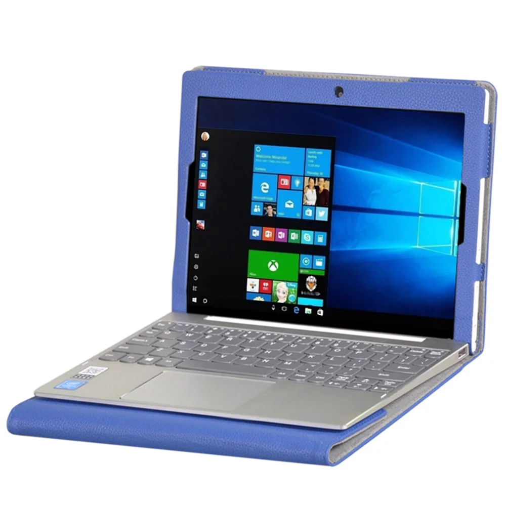 

Case for Lenovo MIIX 325-10ICR 2 in 1 Host and Keyboard Litchi Pattern PU Leather Case for Miix 325 10.1inch Tablet Cases