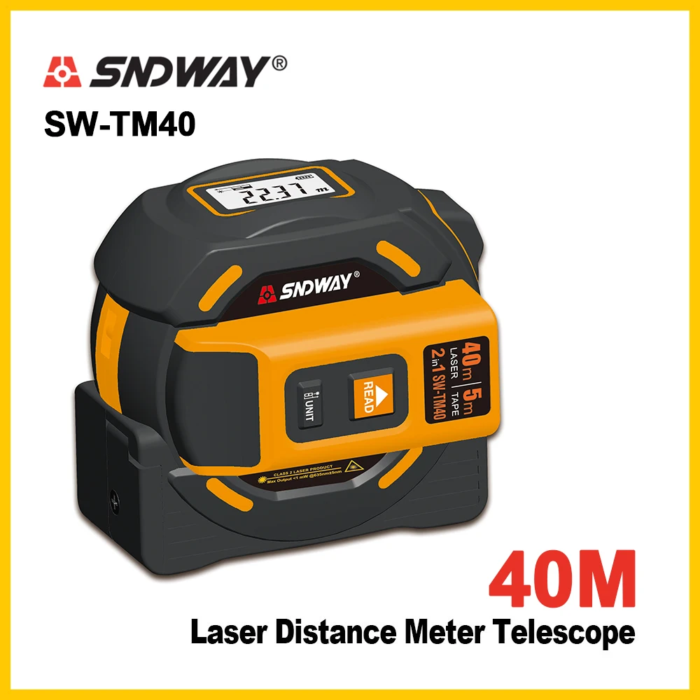 SNDWAY new Laser distance meter Laser rangefinder multi function Self-Locking Hand Tool Device Laser range finder SNDWAY new Laser distance meter Laser rangefinder multi function Self-Locking Hand Tool Device Laser range finder