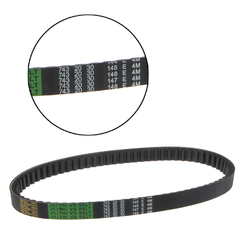 

Motorcycle Drive Belt 743 For GY6-125 Scooter Moped Quad Buggy Kart ATV