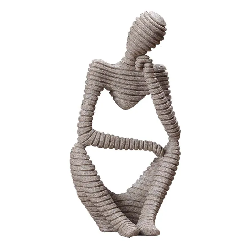 

Hot Sandstone Abstract Figure Decorative Ornaments for Living Room Office PLD