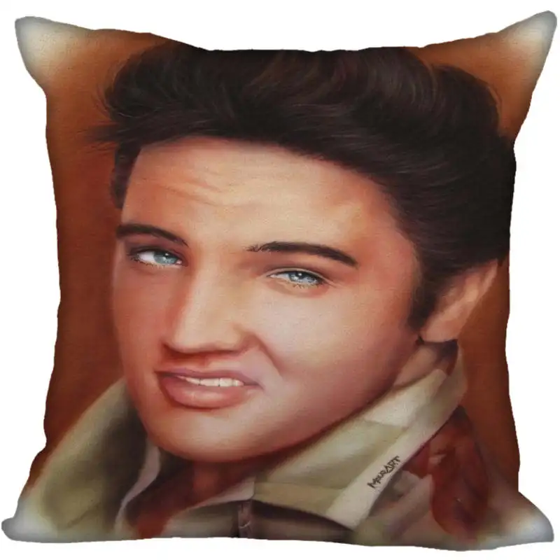 6 Заказная квадратная наволочка Elvis Presley на молнии для спальни наволочки для дома 1 шт. на заказ 40x40 см - Цвет: 6
