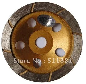 

4'' NCCTEC diamond grinding CUP wheel | 100mm Concrete grinding disc for dustproof angle hand grinder FH67