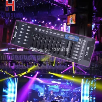 

DMX 512 Controller 192 Channel Operator Console For Stage Party DJ Lighting