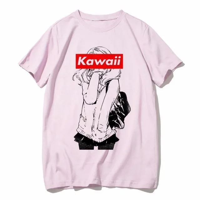 Футболка с японским аниме Senpai футболка для мужчин и женщин Boku No Hero academic Harajuku