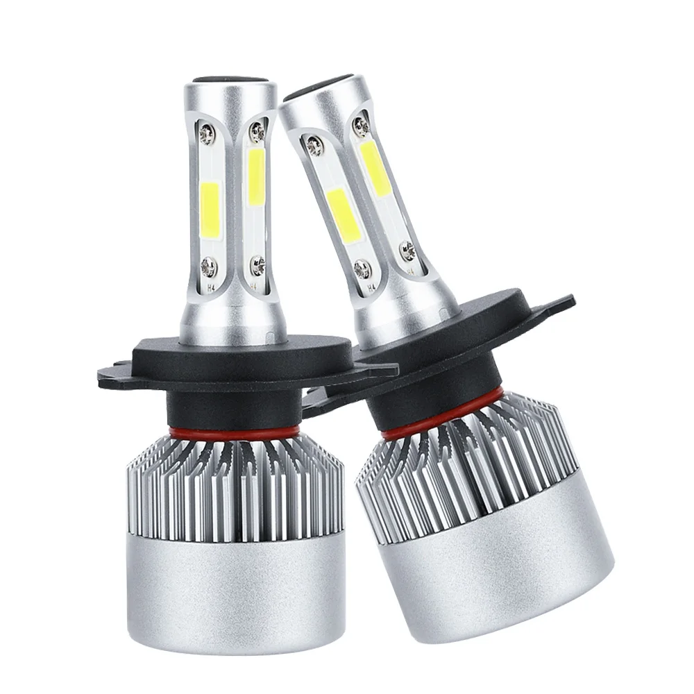 

2PCS Car LED Lights Bulbs 12V 36W 8000LM S2 LED H4 H7 H11 H13 H1 H3 880/881 9004 9007 9005 9006 6000k Car Headlights Automotivo