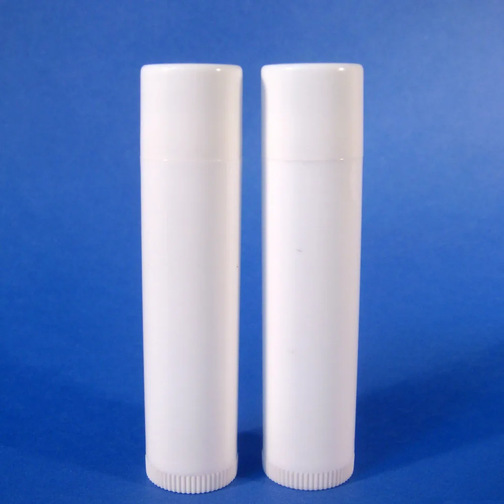 

30 PCS 0.15oz Lip Balm Case White DIY Lip Care Container Empty Chapstick Tube(819LD)