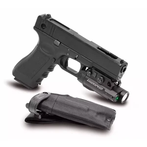 Laserspeed Gun Laser + Magnetic Induction Holster For Handguns Self Defense Weapons Tactical Laser Sight Flashlight Combo Laserspeed Gun Laser + Magnetic Induction Holster For Handguns Self Defense Weapons Tactical Laser Sight Flashlight Combo