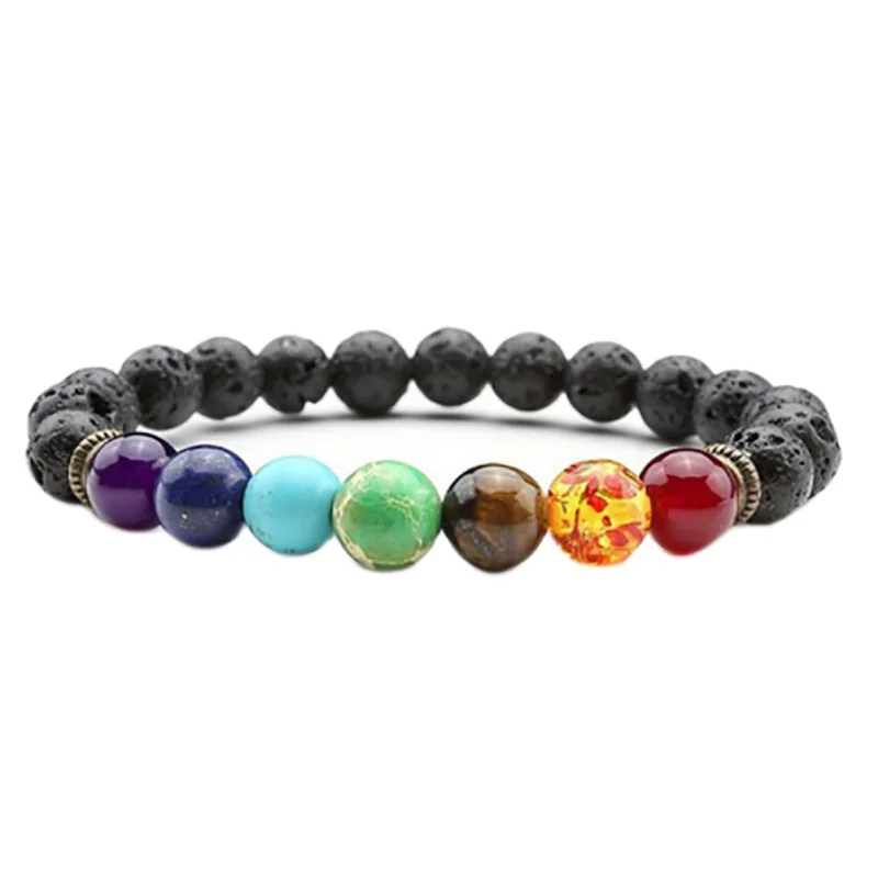 

2018 Trendy Fashion Bracelets Colorful Hologram Bracelets Beaded Bracelet For Men Women Bracelet Jewelry hombres