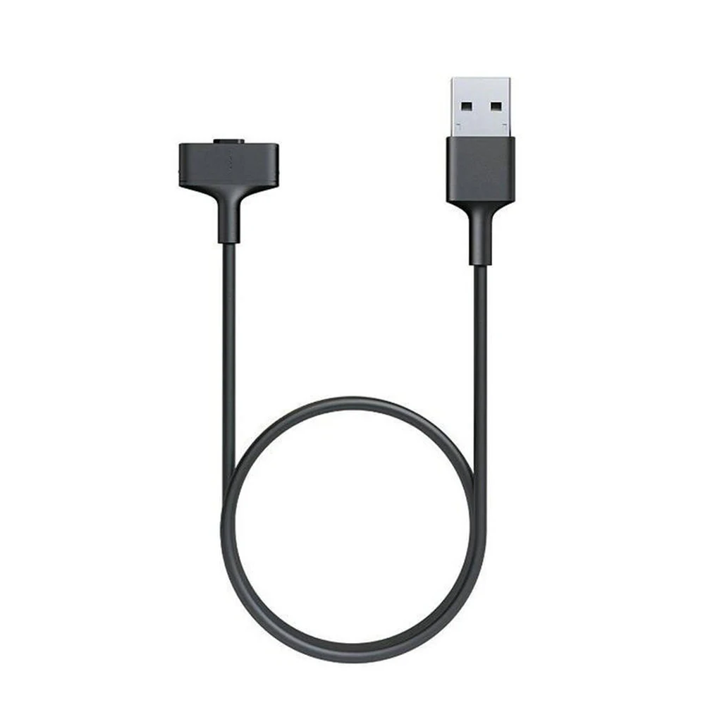 usb кабель для зарядки, кабель для зарядки, сменный шнур для часов, зарядное устройство для Fitbit, ионная зарядка, браслет, браслет, док-адаптер - Цвет: Черный