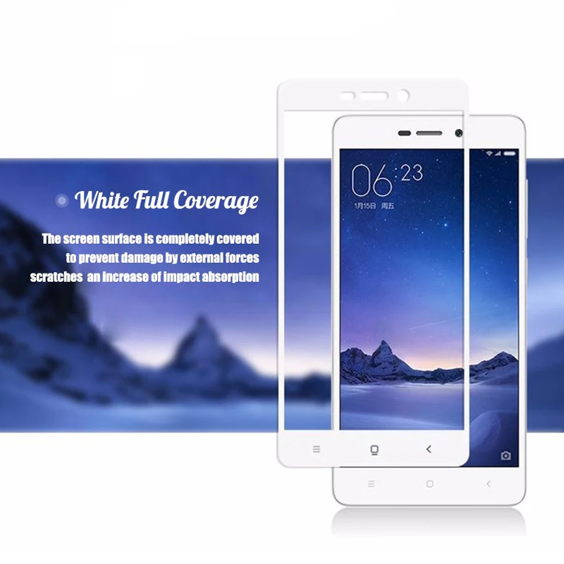 Full-Cover-Tempered-Glass-For-Xiaomi-Redmi-3-4-5-6-Note-3-4-4x-Screen