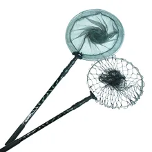 POUI COME DREAM 1.8m dip net fold tuck net telescopic spoon net non-slip handle brail net nylon Aluminum alloy rod fishing net