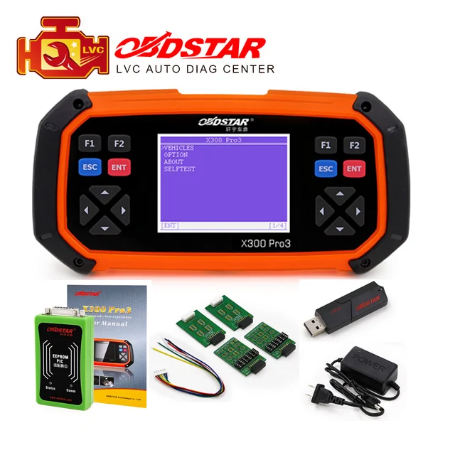 

OBDSTAR X300 PRO3 Key Master OBDII X300 OBD2 Key Programmer Odometer Correction Tool EEPROM/PIC Update Online