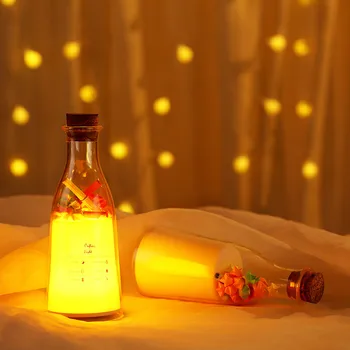 

Milk Bottle Lamp With Sleeping Message Lamp Milk Warm White Bedroom Children Home lighting decoration Home Night Lights