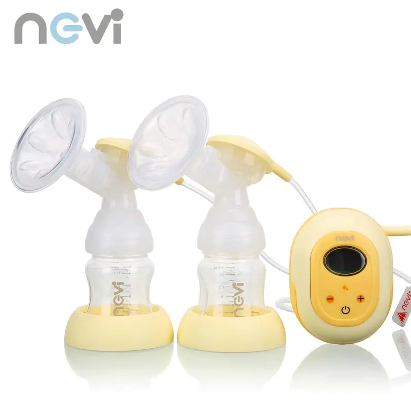 Ncvi New Large Suction Double Electric Breast Pump Baby Feeding BPA