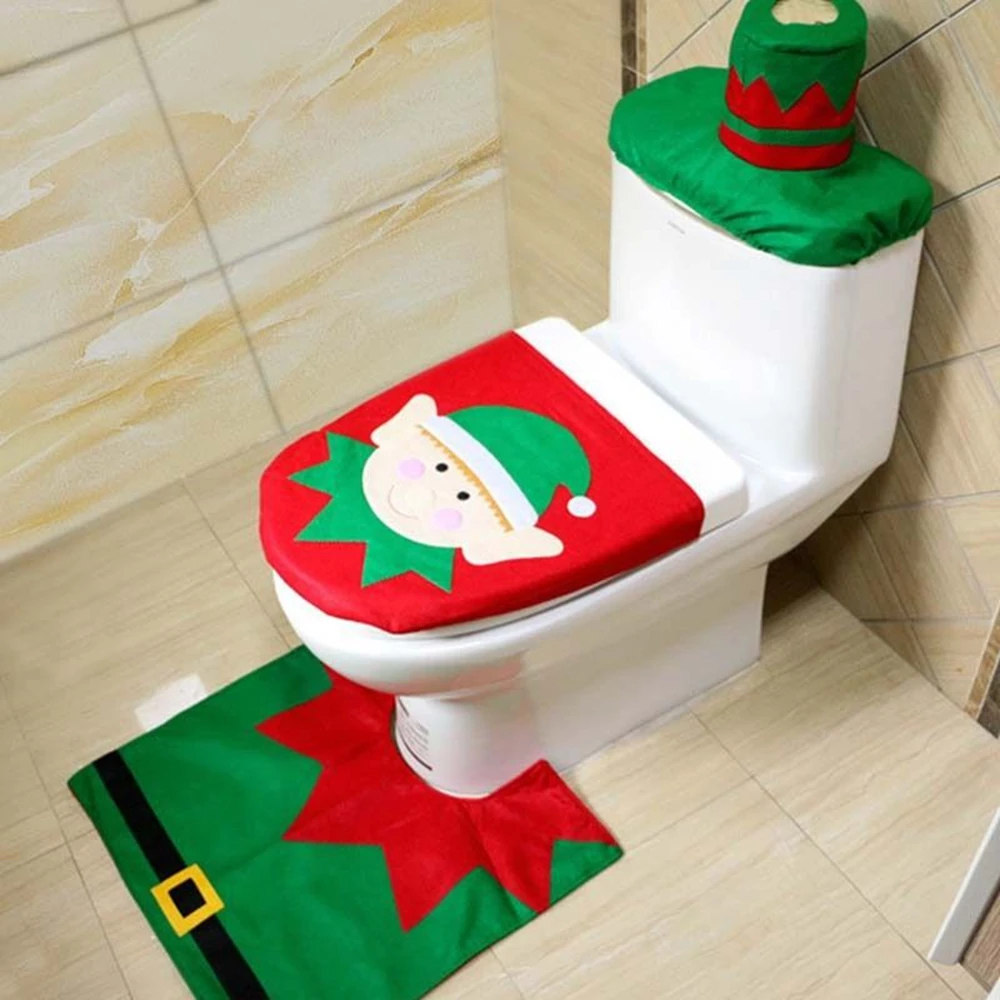 Funny Duck Ideas Shower Curtain For Kids Bathroom Blue Snowman Rug For Christmas Decorations