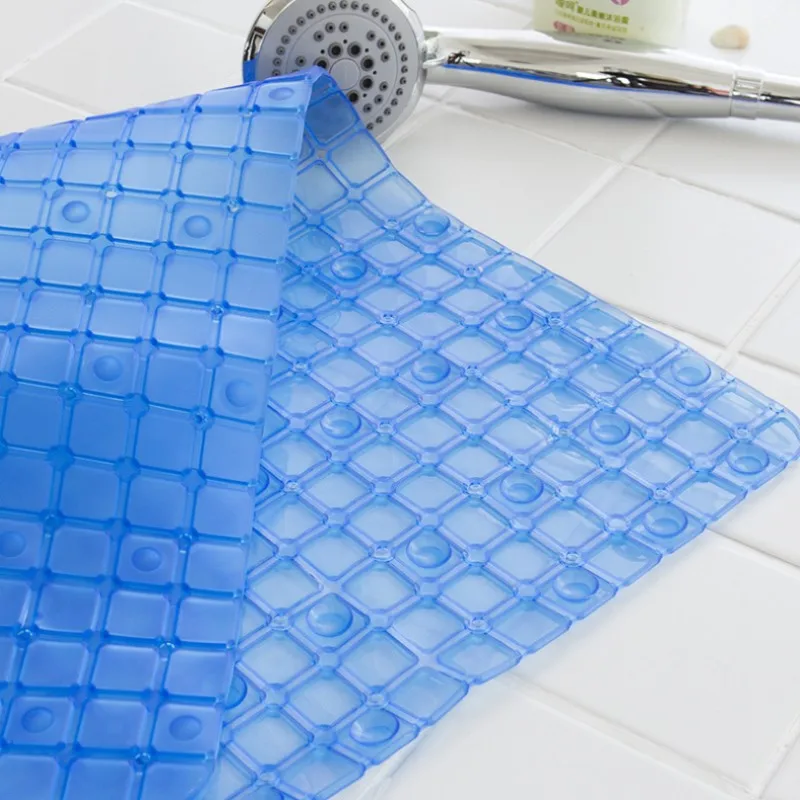 Высококачественный разноцветный сетчатый ПВХ нескользящий коврик для ванной коврик для душа