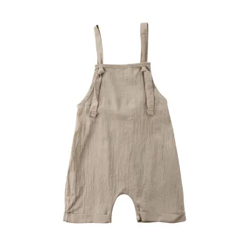 Fashion Toddler Kids Boys Girls Bib Shorts Jumpsuit Halter Overalls