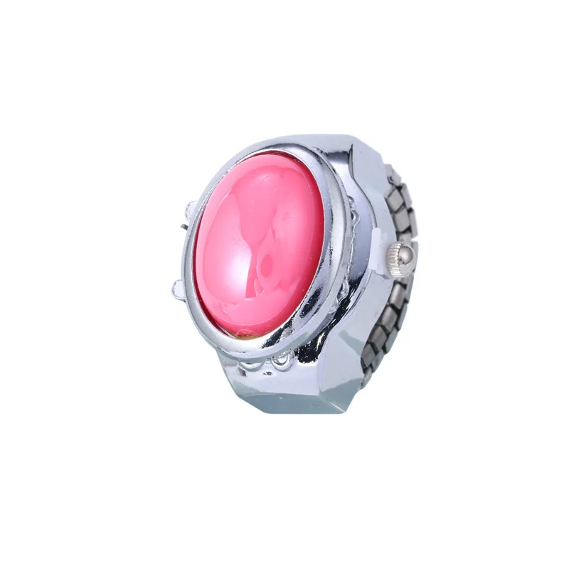 

Pearl Wristwatches Lady's Ring Alloy Cover Watch Women Ladies watches Reloj Mujer Womens