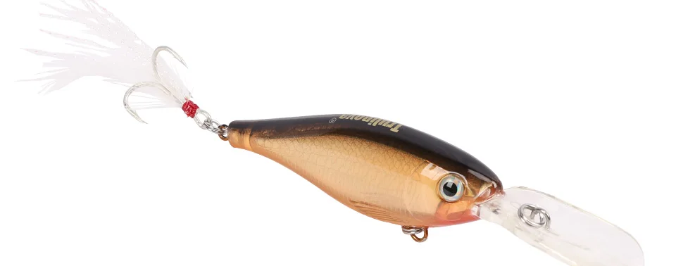 TSURINOYA Bear King DW36 SHAD 80 мм/13 г глубина погружения 2,1-4,5 м приманка для рыбы плавающая твердая приманка артикулярная приманка с пернатым блеском