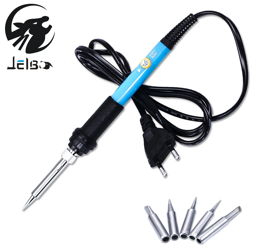 Jelbo Eu Specifications Plug Soldering Iron Handle 220V 60W Adjustable