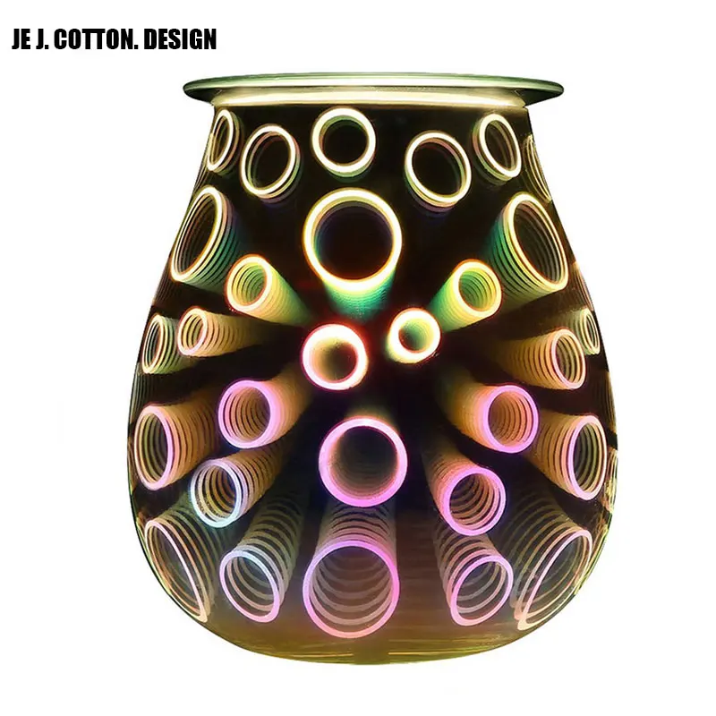 

3D LED Lamp Aroma Diffuser Ultrasonic Essential Oils Mist Evaporator Home Hotel Aromatherapy Essential Oil Diffuser