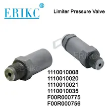 ERIKC 1110010008 ограничитель давления клапан 1110010020 для BOSCH, F00R000756 дизель запасные части F00R000775 1110010021 1110010035