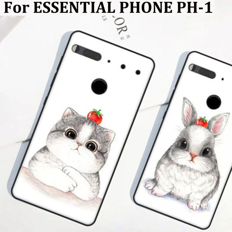 

For ESSENTIAL PHONE PH-1 case cover cute cartoon soft phone cases For ESSENTIAL PHONE PH1 case cover shell back fundas skin