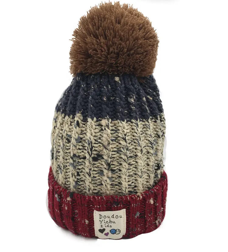 winter hat beanie pom pom hat winter hats for women fleece lining cute (5)