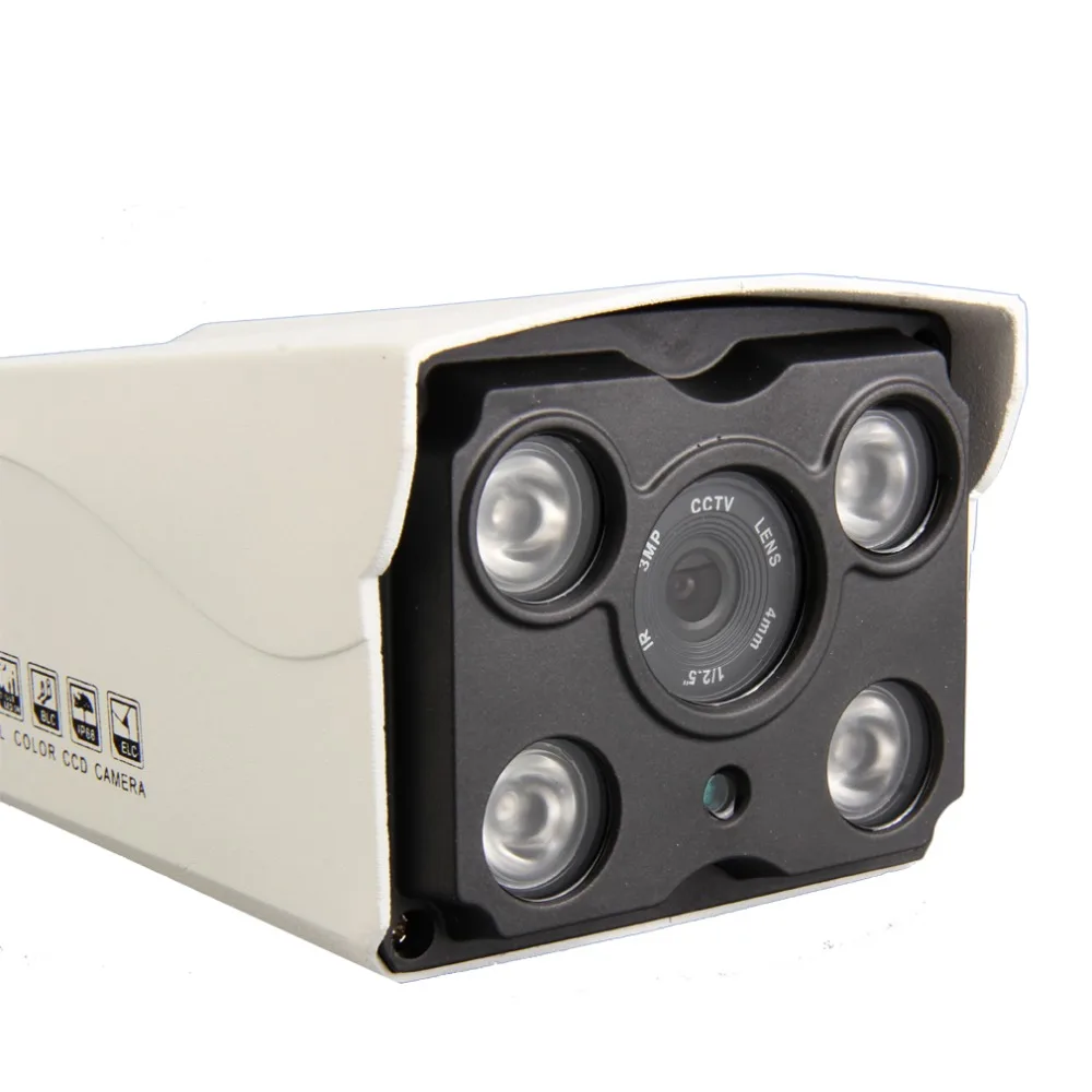 

HD 720P 1000 TV Lines Infrared ICR Camera Waterproof High Definition DVR