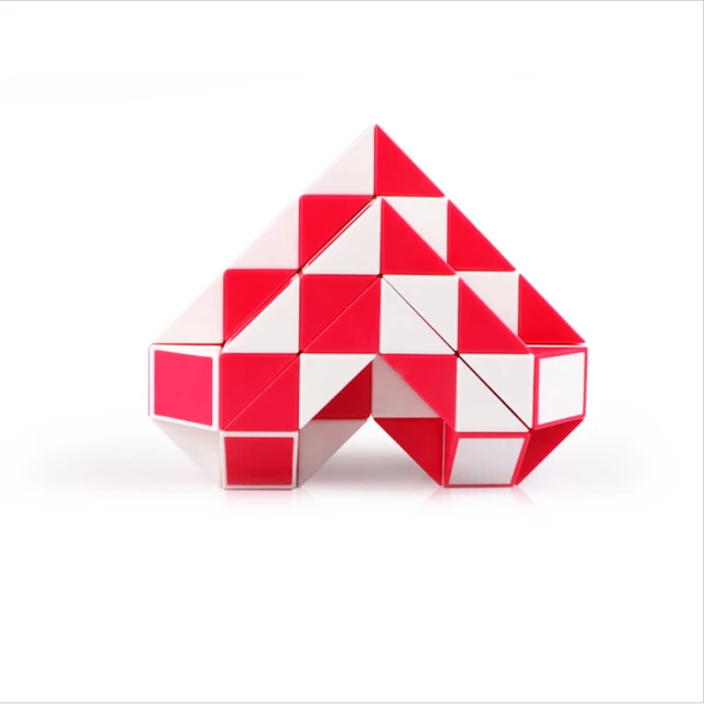 QIYI 24 Blocks Magic Snake Cube 36 Segments Speed Blocks Snake Twist Puzzle 48 Blocks Speed Magic Ruler Christmas Gifts For Kids 4