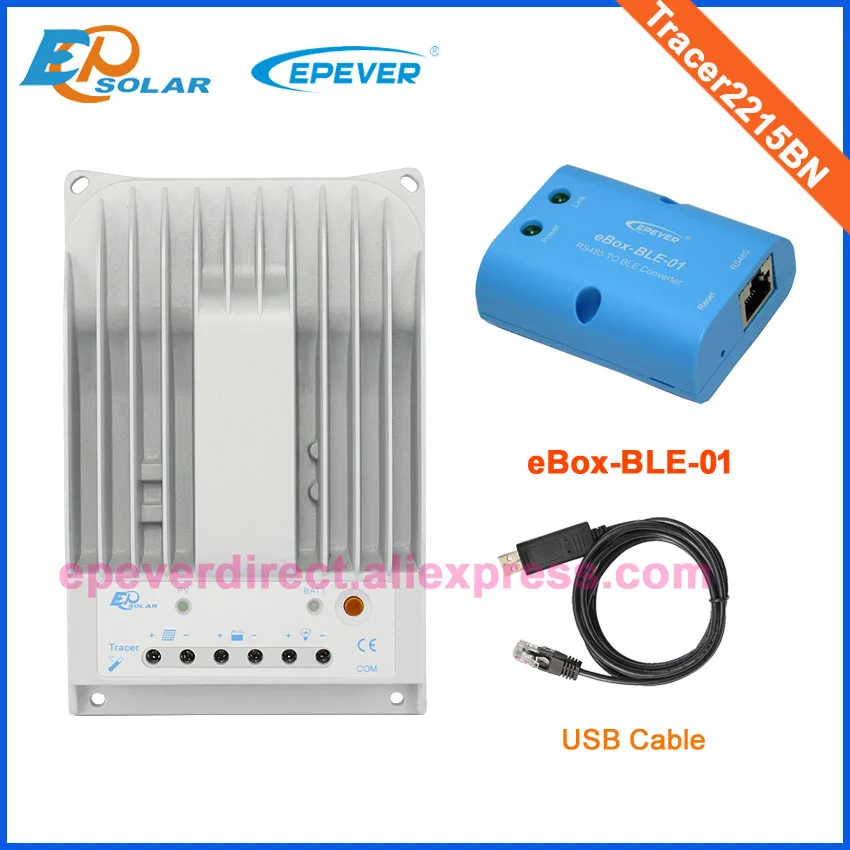 

Best price for Tracer2215BN mppt 20A solar panel controller with BLE function and USB