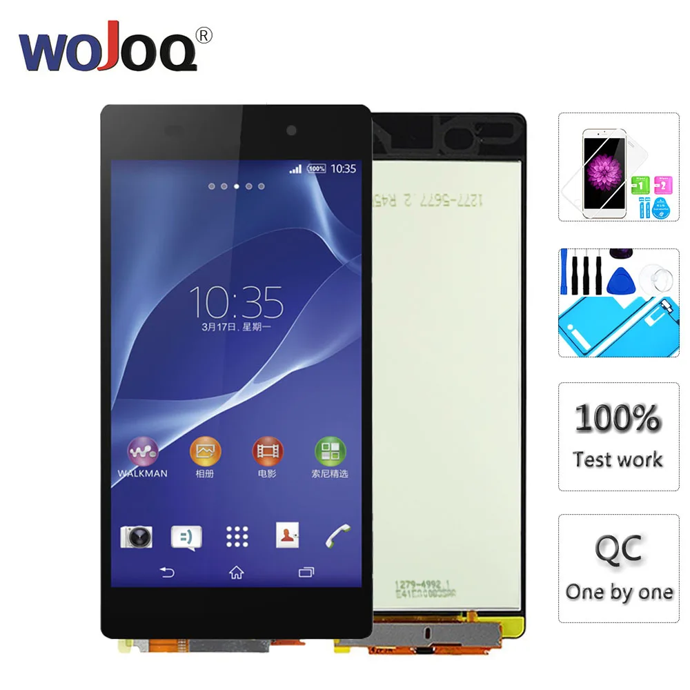 

New 5.2'' IPS LCD For SONY Z2 L50W D6502 D6503 LCD Display Touch Screen Digitizer Assembly Replacement For Xperia Z2