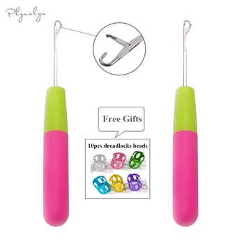 

Latch Hook Crochet Needle 2pcs Pulling Needle For Dreadlock Knitting Crochet Braids Needle for Hair Extension