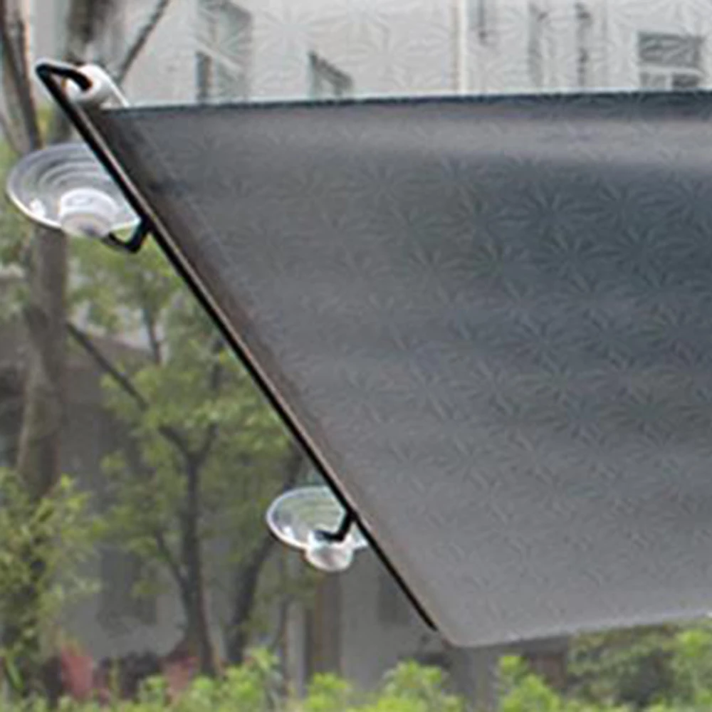Серебряный 45x125 см для автомобильных окон рулонная шторка Солнцезащитный козырек от солнца