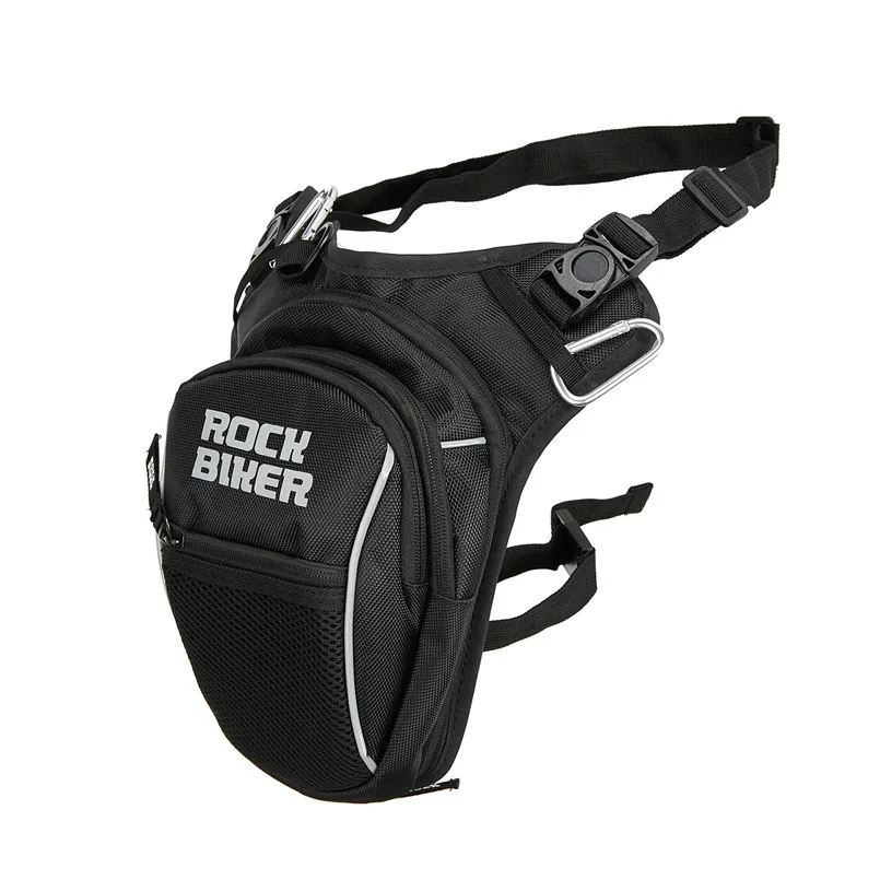 

ROCK BIKER Motorcycle drop leg bag Waterproof Nylon Motorcycle bags outdoor Casual waist bag motorcycle Fanny Pack moto bag