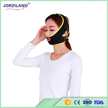 Подтягивающая маска для всего лица, усиленная тонкая маска для лица, тонкий массажер для лица, двойной подбородок, красота, подтяжка лица, бандаж, массажная поддержка