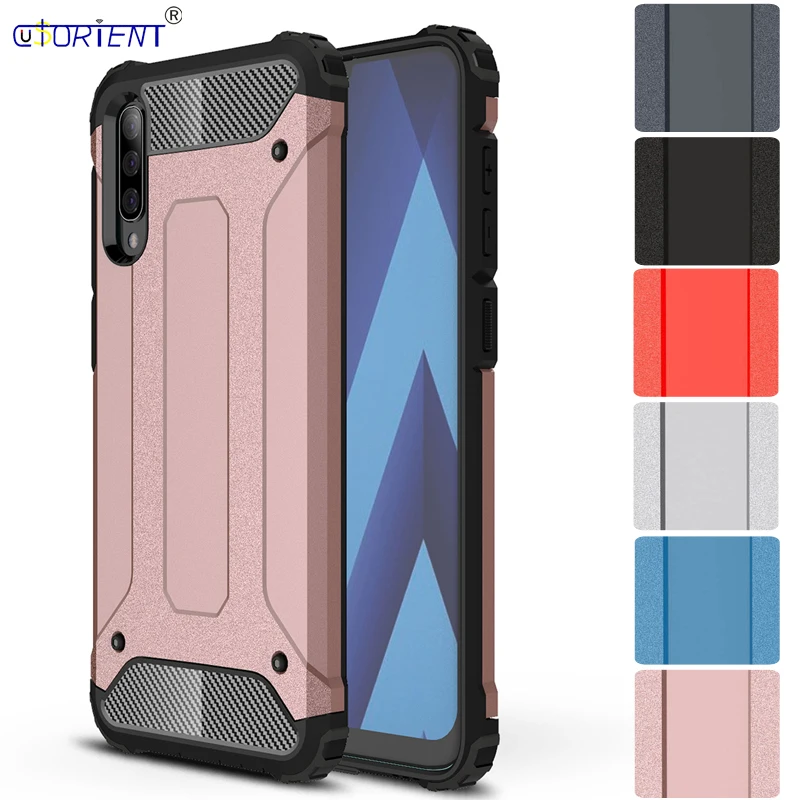 Гибридный защитный чехол бампер для Samsung Galaxy A50 SM A505FN/DS A505F/DS A505FN Прочный