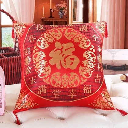 Китайские стильные чехлы на подушки размером 45*45, год ко Дню Святого Валентина свадьбы рождественские подарки декоративные подушки диван-Подушка Чехлы - Цвет: Cushion Cover3