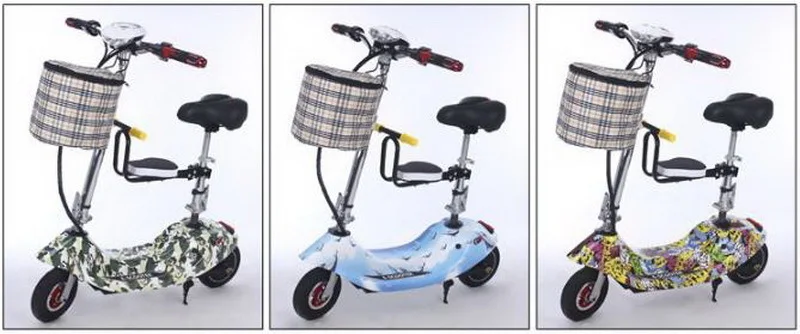 Discount 261007/Electric bicycle/small battery car/scooter/Height adjustment/Folding women mini electric car/adult electric scooter/ 18