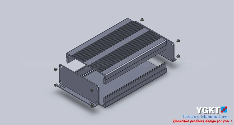 YGK 022 97*40*150 мм Печатная плата алюминиевый корпус Корпус чехол|case aluminium|case casecase enclosure