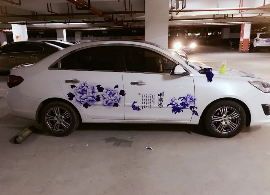 Индивидуальные аксессуары для стайлинга автомобилей Водонепроницаемые автомобильные наклейки защитная пленка, меняющая цвет