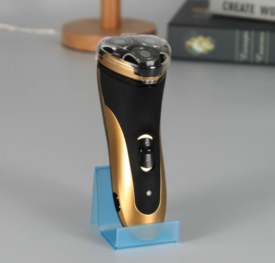 

Hot sell electric shaver for man 220v portable razor 3D professional shaver with LED light hair trimmer rechargeable 3w razor