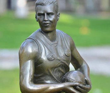 

Art Deco Sculpture Football player Bronze Statue