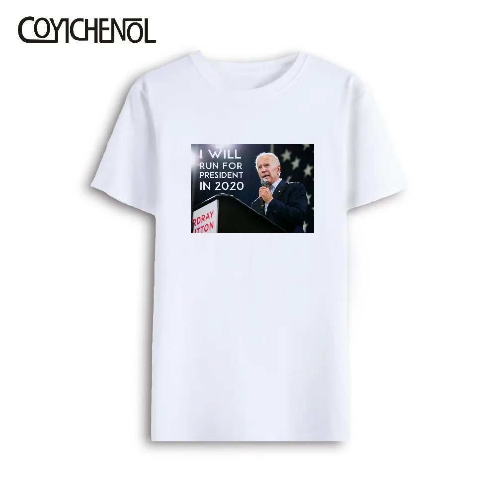 

Joe Biden Oversized customize print tshirt men regular casual solid color tee modal tee short sleeves top large size tshirt