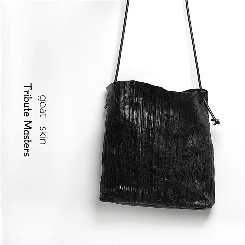 Goedkoop Nieuwe Vintage Stijl Luxe Merk Ontwerp Schapenhuid Vrouwen Schoudertas Mode Echt Leer Dame Boodschappentas Bolsa Sac Vrouwelijke