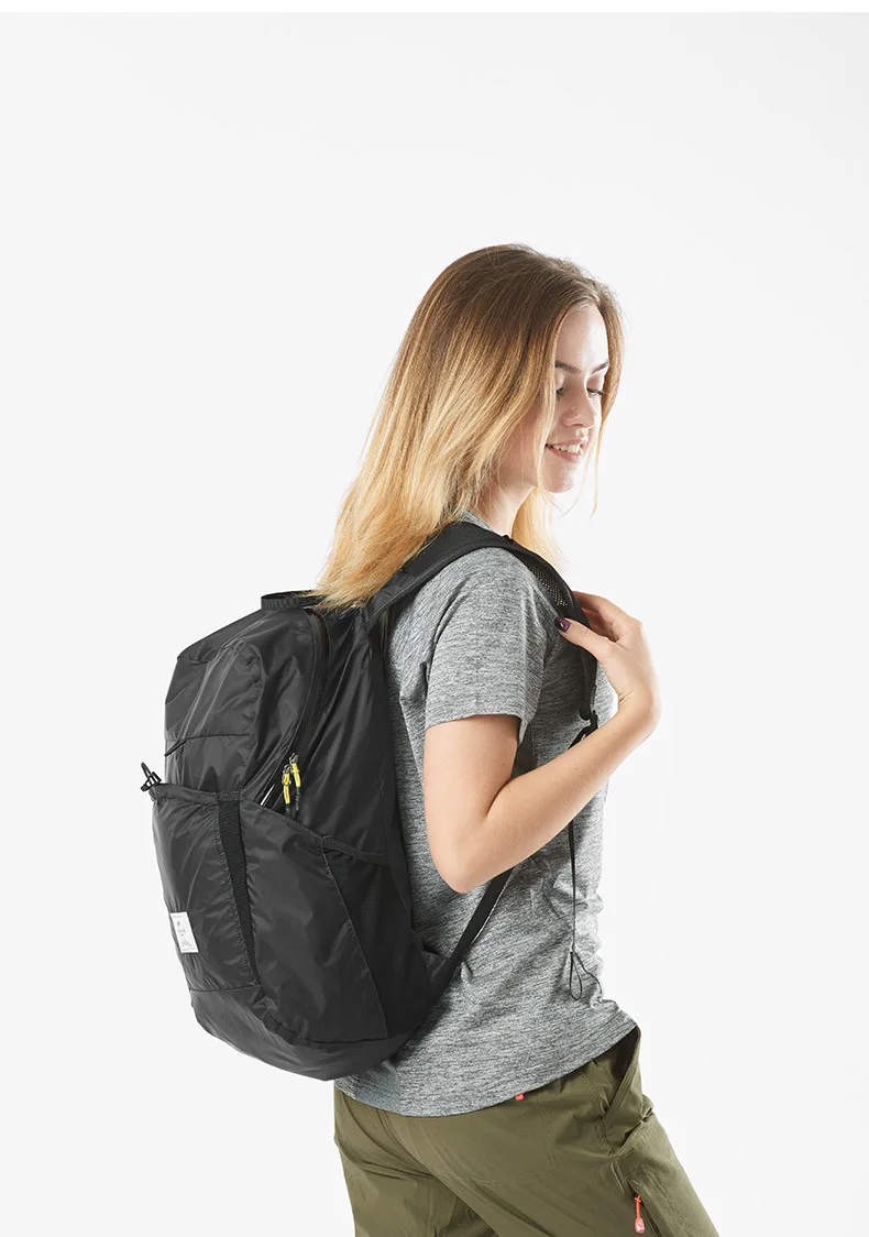 Naturehike 25L путешествия рюкзак складной Открытый Спорт Кемпинг велоспорт пеший Туризм сумка непроницаемый ультралегкий рюкзак 171 г