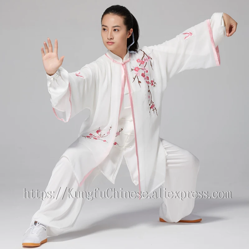 Chinese Tai chi Costume Martial arts suit for women men children boy